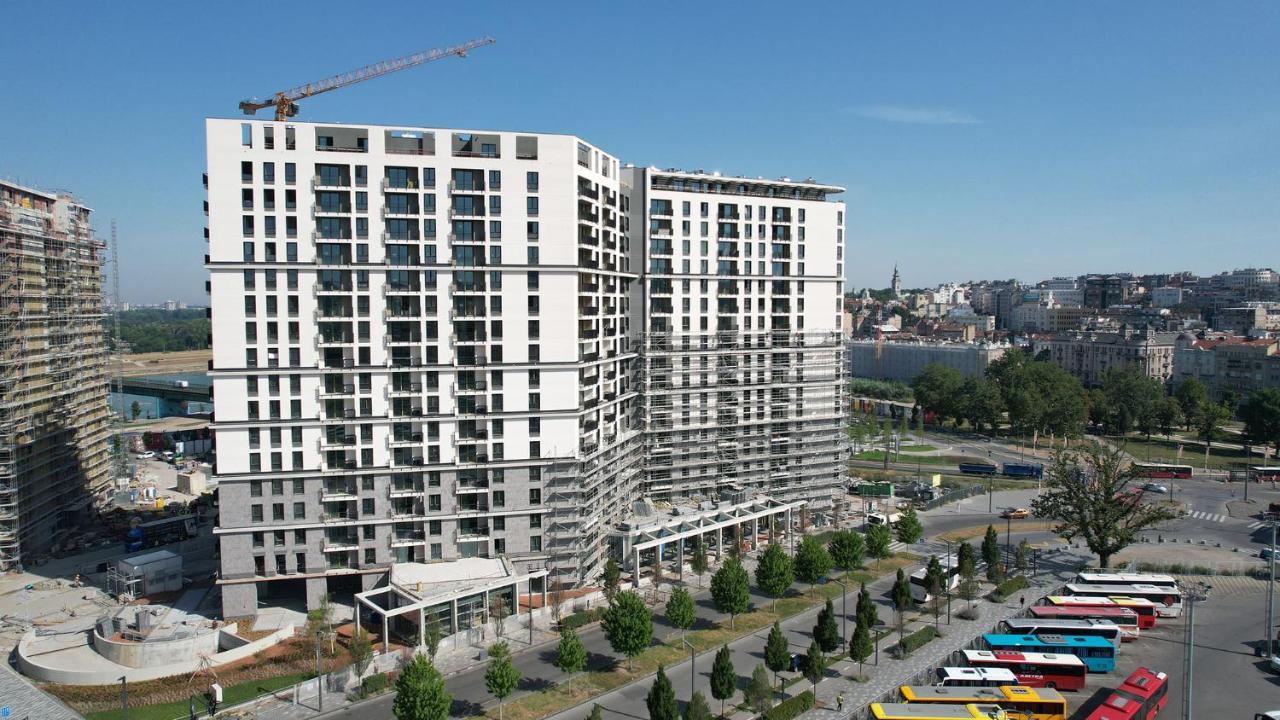 Belgrade Waterfront - Beograd Na Vodi-Metropolitan Apartment Luaran gambar